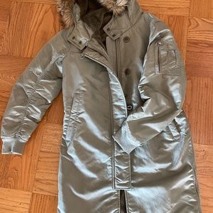 Abercrombie & Fitch Jacket Coat Parka  - Small